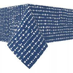 Прямоугольная скатерть, 100 % хлопок, 60х120 дюймов, точки в полоску. Fabric Textile Products