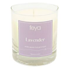 Свечи Feya Lavender, 6,5 унций. Соевая восковая свеча