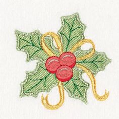 Linum Домашний текстиль Рождественский букет падуба с вышивкой Роскошное турецкое хлопковое полотенце для рук, белый