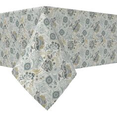 Прямоугольная скатерть, 100 % хлопок, 52x120 дюймов, цветочный 166 Fabric Textile Products