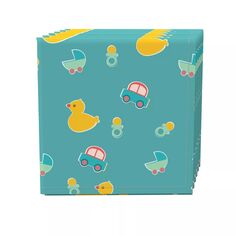 Набор салфеток из 4 шт., 100 % хлопок, 20x20 дюймов, дизайн Little Ducks Fabric Textile Products