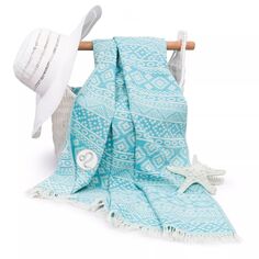 Linum Текстиль для дома Турецкий хлопок Морской бриз Гороскоп Leo Pestemal Пляжное полотенце