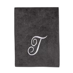 Полотенце Avanti Premier Silver Script Monogram