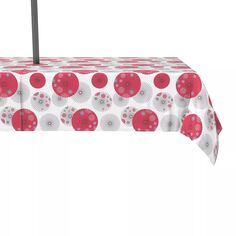 Водоотталкивающий, для наружного использования, 100 % полиэстер, 60x104 дюйма, красный японский зонт. Fabric Textile Products