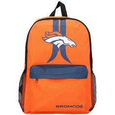 Рюкзак в полоску для команды FOCO Denver Broncos 2021 Unbranded