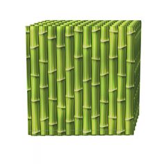 Набор салфеток, 100 % полиэстер, набор из 4 шт., палочки Green Bam boo, 18x18 дюймов Fabric Textile Products