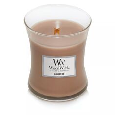 WoodWick Cashmere, средняя банка для свечи «Песочные часы»