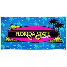 WinCraft Florida State Seminoles Beach Club Пляжное полотенце Spectra для доски для серфинга 30 x 60 дюймов Unbranded