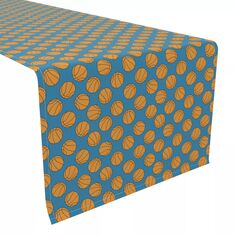 Настольная дорожка, 100% хлопок, баскетбольные мячи 16x72 дюйма Fabric Textile Products