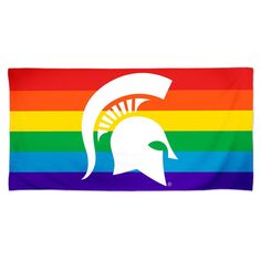 WinCraft Michigan State Spartans 30 x 60 дюймов Пляжное полотенце Pride Spectra Unbranded