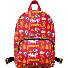 Молодежный мини-рюкзак FOCO Red Kansas City Chiefs Повтор Brooklyn Unbranded