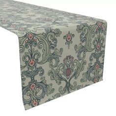 Настольная дорожка, 100 % хлопок, 16x108 дюймов, цветочный 11 Fabric Textile Products