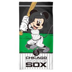 Пляжное полотенце WinCraft Chicago White Sox 30 x 60 дюймов Disney Spectra Unbranded