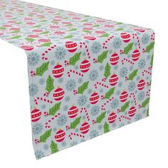 Дорожка для стола, 100% хлопок, 16x108 дюймов, Time for Christmas. Fabric Textile Products