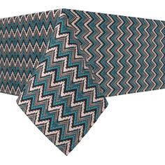 Квадратная скатерть, 100% полиэстер, 60х60 дюймов, с рисунком шеврон Fabric Textile Products