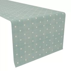 Дорожка для стола, 100 % хлопок, 16x72 дюйма, текстурированный горошек. Fabric Textile Products