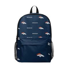 Рюкзак с повторяющимся логотипом FOCO Denver Broncos Unbranded