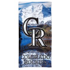 WinCraft Colorado Rockies Пляжное полотенце Mountains Spectra 30 x 60 дюймов Unbranded