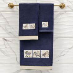 Linum Home Textiles Турецкий хлопок Belinda Набор из 2 украшенных полотенец для рук, бежевый