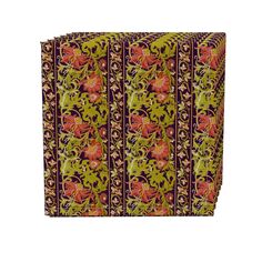 Набор салфеток из 4 шт., 100% хлопок, 20x20 дюймов, цветочный 6 Fabric Textile Products