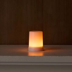 Свеча Melrose LED FIA Flame Designer с оранжевым оттенком