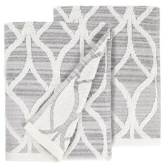 Linum Текстиль для дома Турецкий хлопок Alev Жаккардовый набор полотенец для рук из 2 предметов