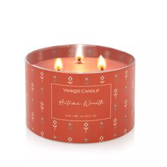 Свеча Yankee Candle Осенний венок с 3 фитилями