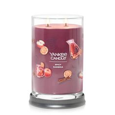 Yankee Candle Пряная Сангрия, большая стаканная свеча с 2 фитилями