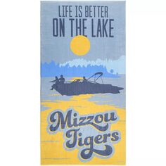 Полотенце Boat Time 30 x 60 дюймов The Northwest Group Missouri Tigers Unbranded