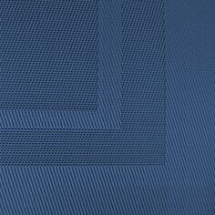 Настольная дорожка морского синего цвета с двойной рамой 14 x 72 дюйма CC Home Furnishings