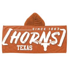 Пляжное полотенце с капюшоном The Northwest Group Texas Longhorns Unbranded