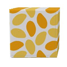 Набор салфеток из 4 шт., 100% хлопок, 20x20 дюймов, Abstract Mangos Fabric Textile Products