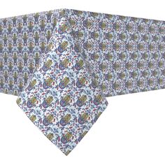 Квадратная скатерть, 100% полиэстер, 54x54 дюйма, Tribal Hamsa Designs Fabric Textile Products