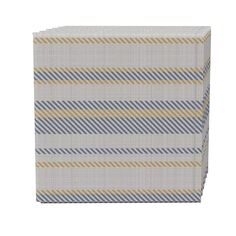 Набор салфеток из 4 шт., 100 % хлопок, 20x20 дюймов, в полоску для деревенской кухни Fabric Textile Products