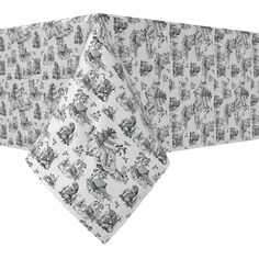 Прямоугольная скатерть, 100 % хлопок, 60x104 дюйма, цветочный узор 184 Fabric Textile Products