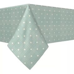 Прямоугольная скатерть, 100% полиэстер, 60x104 дюйма, текстурированный горошек. Fabric Textile Products