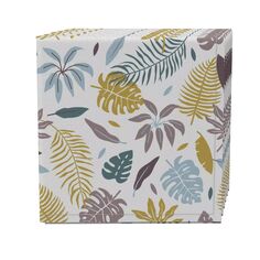 Набор салфеток из 4 шт., 100% хлопок, 20x20 дюймов, Paradise Palm Fabric Textile Products