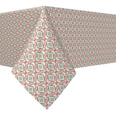 Квадратная скатерть, 100 % полиэстер, 54x54 дюйма, Modern Geometric. Fabric Textile Products