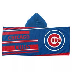 Пляжное полотенце с капюшоном The Northwest Group Chicago Cubs Unbranded