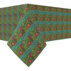 Прямоугольная скатерть, 100 % хлопок, 52x104 дюйма, цветочный 29 Fabric Textile Products