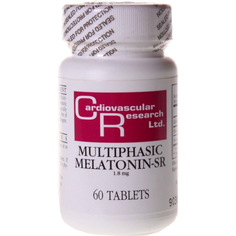 Мультифазный мелатонин-SR Cardiovascular Research, 1,8 мг, 60 таблеток