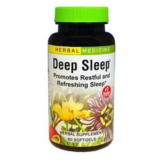 Биологическая добавка для поддержания сна Herbs Etc., 60 капсул
