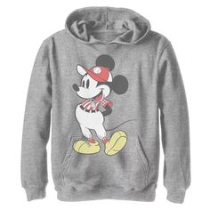 Бейсбольная одежда Disney&apos;s Mickey Mouse для мальчиков 8–20 лет, пуловер с капюшоном и рисунком Disney