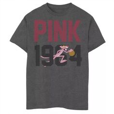 Баскетбольная футболка The Pink Panther 1964 для мальчиков 8–20 лет Licensed Character
