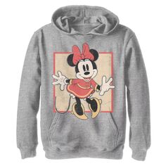 Флисовый пуловер с рисунком Минни Маус Дисней для мальчиков 8–20 лет, год Мыши Disney