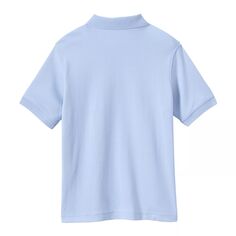 Рубашка поло с короткими рукавами и интерлоком для детей 8–20 лет, школьная форма Lands&apos; End Lands&apos; End