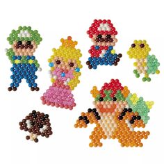 Набор персонажей Aquabeads Super Mario, полный набор для творчества и рукоделия для детей Aquabeads