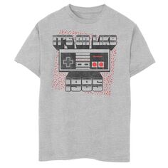 Футболка с надписью «It&apos;s On Like 1985» для мальчиков 8–20 лет, контроллер Nintendo NES Licensed Character