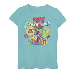 Футболка с рисунком «Marvel This Super Hero Is 2» для девочек 7–16 лет Marvel