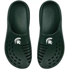 Молодежные сабо FOCO Green Michigan State Spartans Sunny Day Unbranded